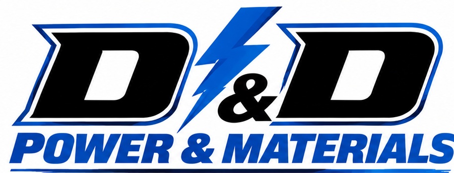 D&D Power & Materials logo